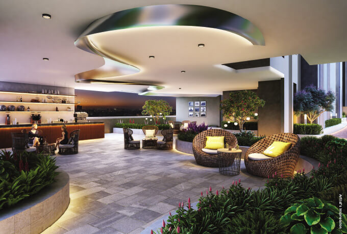 Designer Lifestyle Podium & Clubhouse View 4 :Goodwill Wisteria Vashi