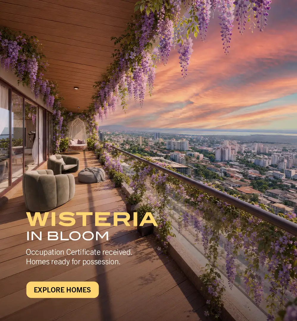 Residential Project Offering Spacious 3 & 4 BHK - Goodwill Wisteria Vashi